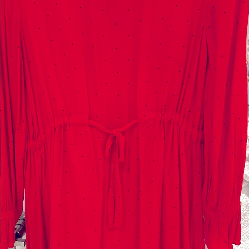 XS Red polka dot dress by & Other Stories